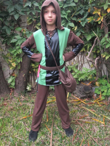 Traje/disfraz De Arquero! Robin Hood. Personaje Medieval