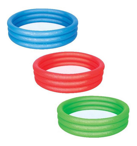 Pileta 3 Anillos Splash Play 25 Cm X 1.22 Mts Ploppy 380851