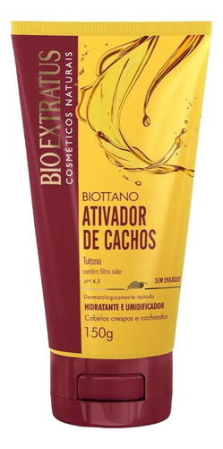 Biottano Umidificador Ativador Cachos 150g Bio Extratus K257