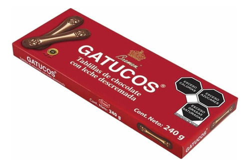 Lenguas De Gato Bremen Chocolate Con Leche Descremada 40 Pza