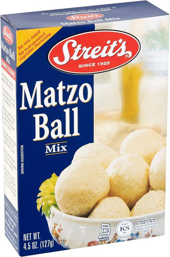 Mezcla De Bolas Matzo Kosher Para Pascua 127 Gramos Paquete