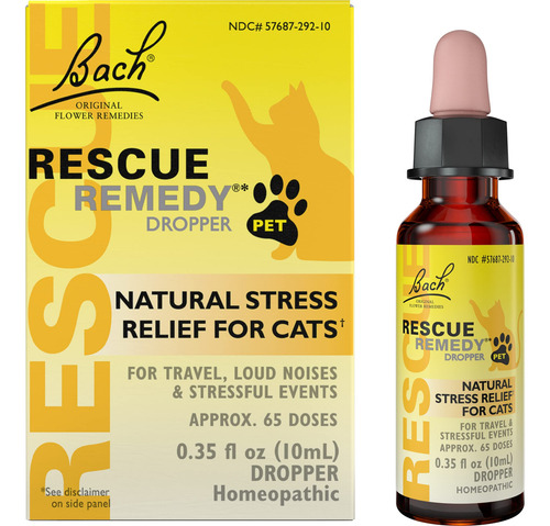 Calming Drops Rescue Remedy Pet Para Gatos, 10 Ml