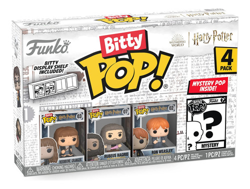 Bitty Pop Harry Potter Hermione Hagrid Ron Funko