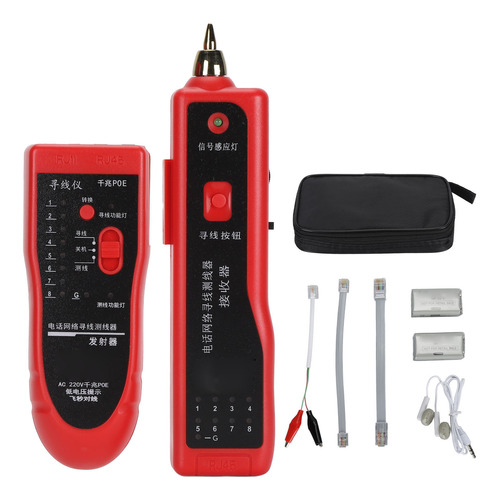 Probador De Cables De Red Line Finder Rj11 Rj45 Wire Tracker