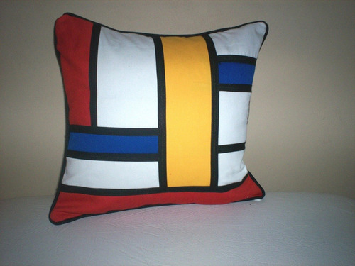 Almohadon Estilo Mondrian