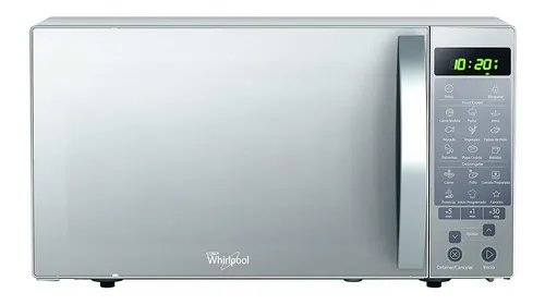 Microondas Whirlpool Wm1211d   Silver 30l 120v