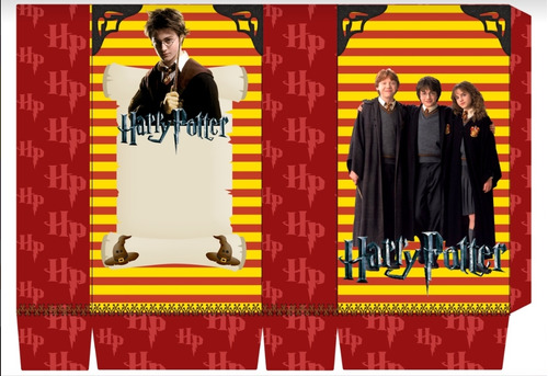 Kit Imprimible, 100% Editable Harry Potter - Candy Bar