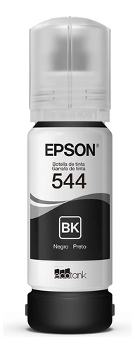 Tanque De Tinta Epson T544 Negro, 65ml