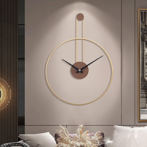 Reloj De Pared Decorativo Grande Para Sala De Estar, Esfera 