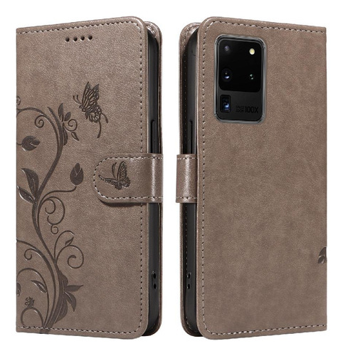 Funda For Samsung Galaxy S20 Ultra Cartera Teléfono Alta