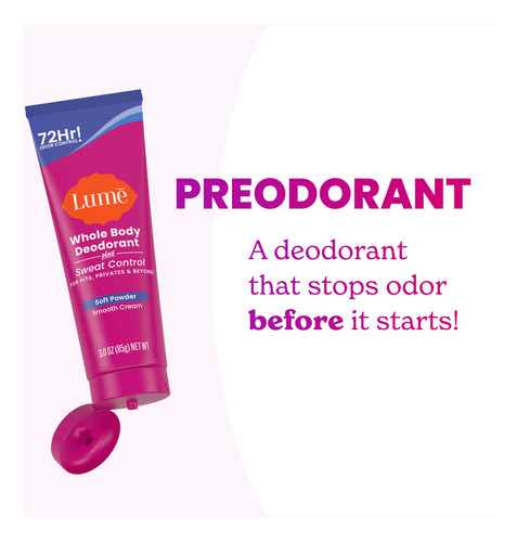 Desodorante Lume Controlad El Sudor Corporal 90 Ml 72 H