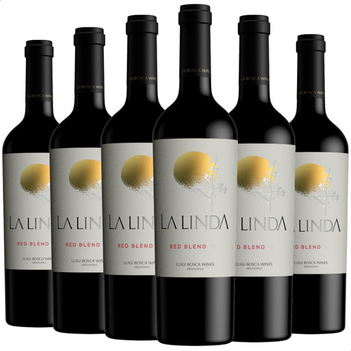 Vino La Linda Red Blend Luigi Bosca Wines Tinto - Pack X6