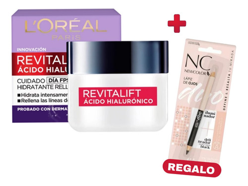 Pack Crema Facial Revitalift Acido Hialurónico + Regalo