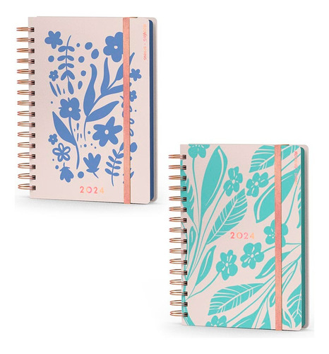 Agenda Spring 10x15cm 2024 Mooving 2dxp Color de la portada Beige