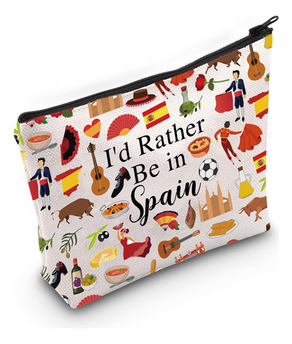 Pwhaoo Espana Travel Travel Gift I'd Rather Be In Spain Make