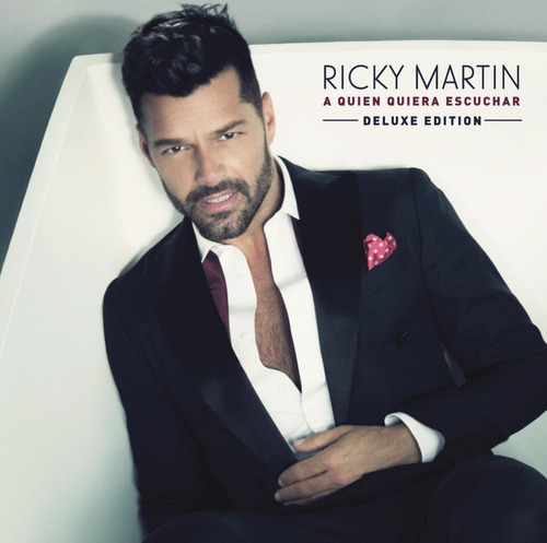 CD RICKY MARTIN / A QUIEN QUIERA ESCUCHAR DELUXE EDITION (2015)