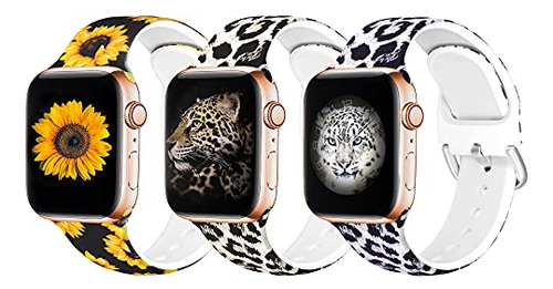 Bandas Florales Skylet Compatible Con Banda Apple Watch 38mm