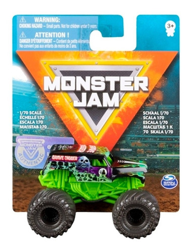 Monster Jam - Mini Vehiculo A Escala 1:70 Art.58712 Original