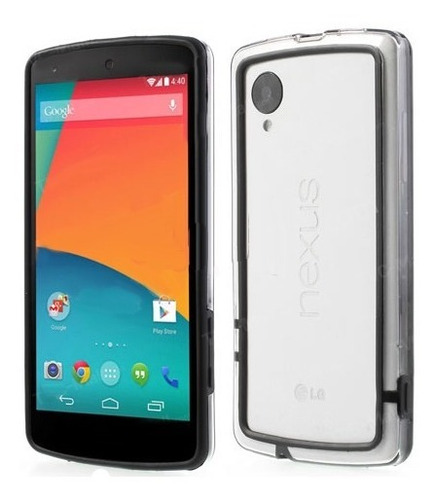 Capa Bumper Para LG Google Nexus 5 D820 D821 + Película Fron