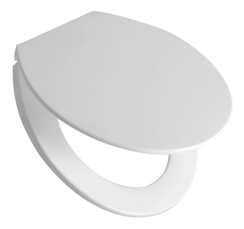 Tapa Asiento Plastico Ferrum Traful Tdxp Redonda Universal Color Blanco