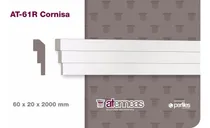 Comprar Molduras Telgopor Techo Pared  At-61r Precio X 10 Metros