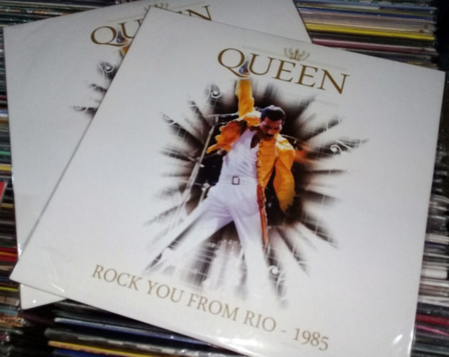 Queen Rock You From Rio - 1985 Lp Argentino / Kktus