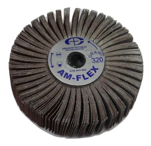 Amflex Grano 320 Lija Para Pulidora Joyeria Plateria Orfebre