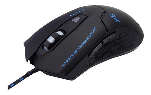 Mouse Usb Optico Gamer Retroiluminado 6 Botones 2400dpi X8