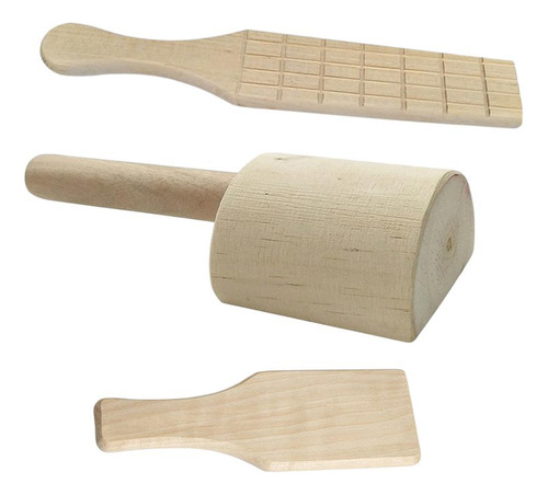 Paleta De Madera Paleta De Cerámica 19.5x2cm Madera