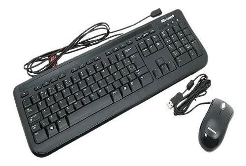 Teclado Y Mouse Usb Microsoft Wired 400 Keyboard Mi