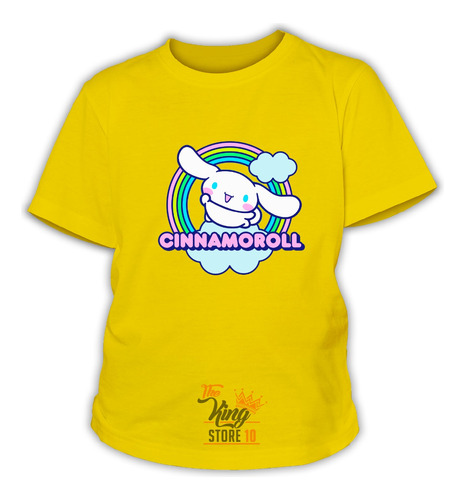 Polera Niño, Cinnamoroll, Personaje Infantil, Serie Animada