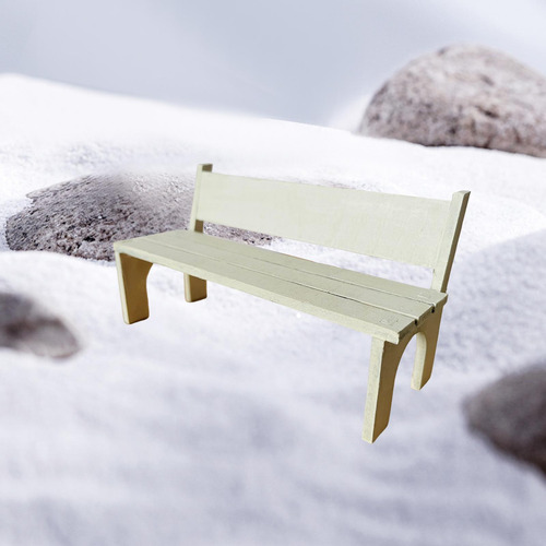 Escala 1:12, Casa De Muñecas En Miniatura, Banco De