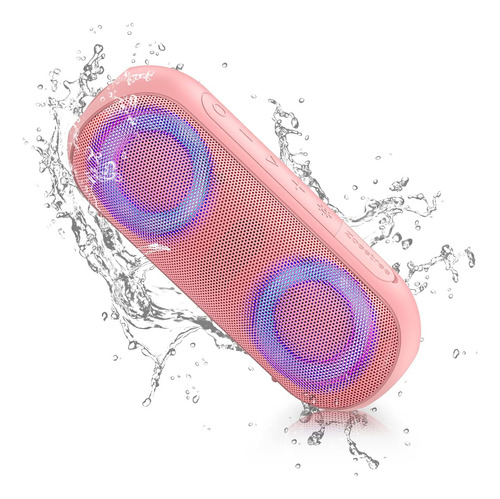 Notabrick Altavoces Bluetooth, Altavoces Portátiles Inalá Color Pink 110v