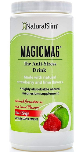 Magicmag Citrato De Magnesio 226g - Nat - g a $1204