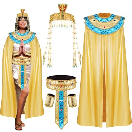Disfraz Egipcio Para Mujer Con Accesorios