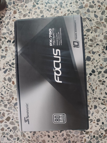 Fuente De Poder Seasonic Focus 750w 80+ Plus Platinum 100% 