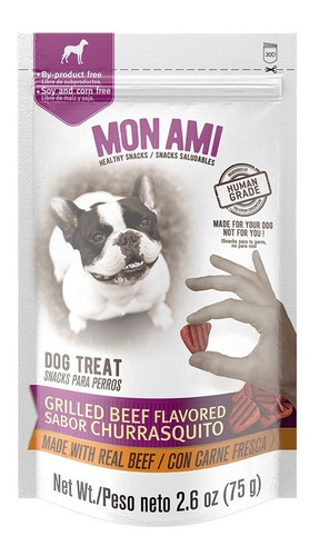 Golosinas Perros Mon Ami Snack Churrasquito Grille 75gr