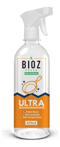 Kit 2x: Ultra Desengordurante Biodegradável Bioz Green 470ml