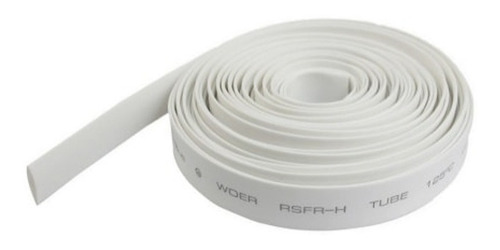 Tubo Termocontractil Thermofit Blanco 3/8 * Tramo 50 Mts*