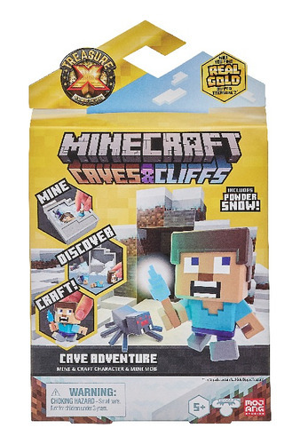 Treasure X Minecraft Caves Y Cliffs Tesoro Sorpresa 