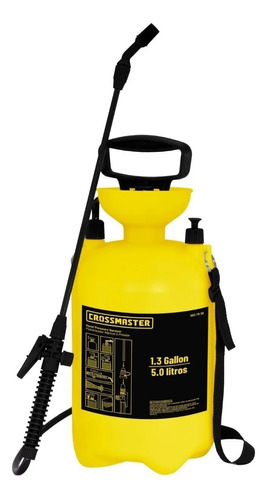 Pulverizador Atomizador Crossmaster Manual A Presión 5l Ft Color Amarillo