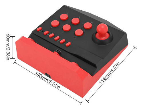 * Controlador Fight Stick Plug And Play Para Juegos Arcade