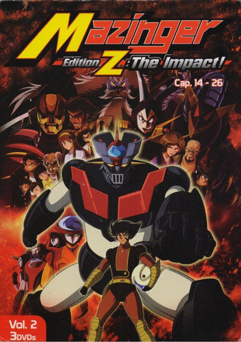 Mazinger Z Edition Z The Impact Volumen 2 Dvd
