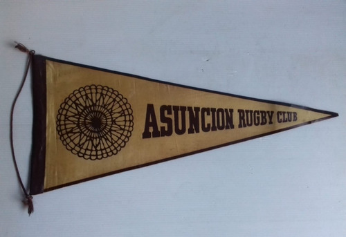 Antiguo Banderín Asuncion Rugby Club 1985 Unico Dueño