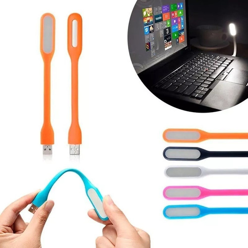 Mini Lampara Linterna Led Usb Portatil Auto Notebook Tablet 