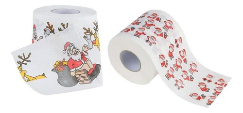 Papel Higiénico De - Papel Higiénico Navideño De 2 Papá