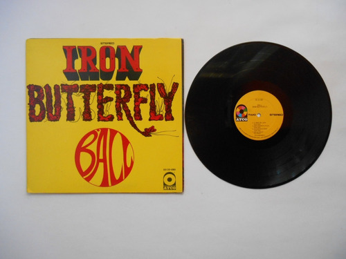 Lp Vinilo Iron Butterfly Ball Edición Usa 1969