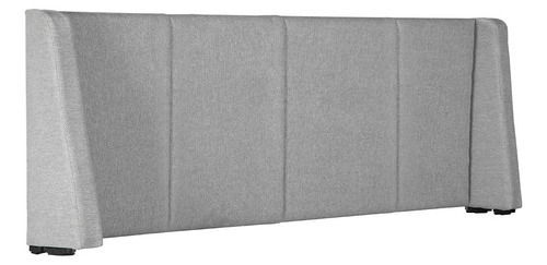 Cabecera King Size Dicasa Milan Plata Color Plateado