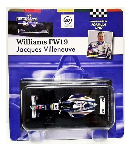 Williams Fw19 1997 Villeneuve World Champ - Leyendas F1 1/43