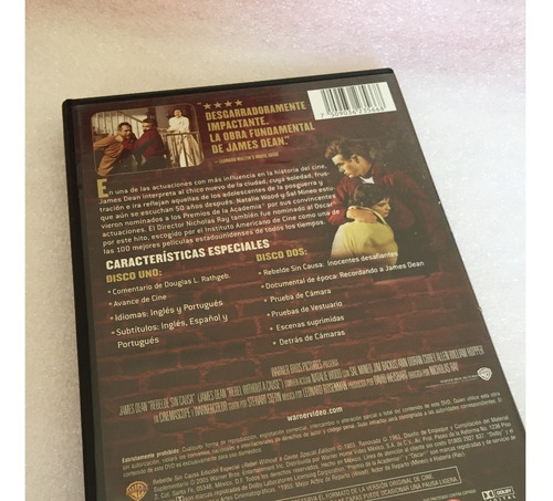Rebelde Sin Causa - James Dean - Dvd (Usado)